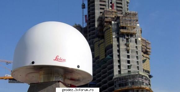 leica - burj dubai solutie geodezica - burj dubai