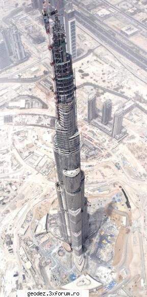 in solutie geodezica - burj dubai